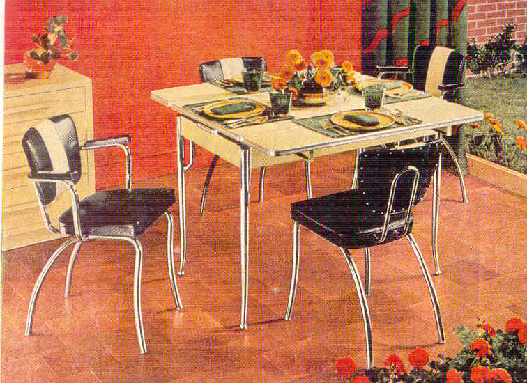 gold country girls Daystrom Dinette
